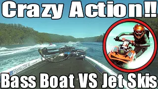 3 Jet Skis Ahead. See What Happens Next?😳👉