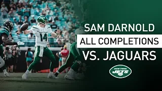 All 21 Of Sam Darnold Completions vs. Jaguars | New York Jets | NFL