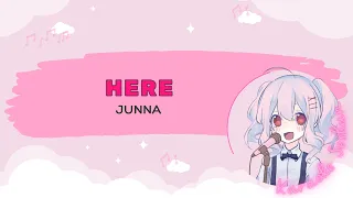 Junna - Here [Karaoke/Off-Vocal]