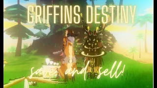 Griffins destiny- How to SELL and MAKE CHARACTER SLOTS!!