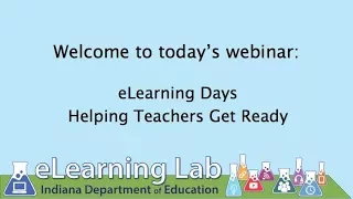 eLearning Days: Helping Teachers Get Ready