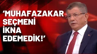 Gelecek Partisi Lideri Ahmet Davutoğlu seçim süreci ve altılı masa hakkında açıklamalarda bulundu!