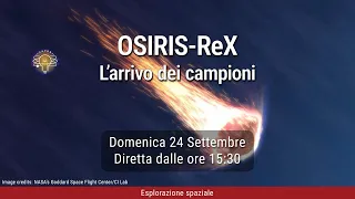 CHPDB Live! - OSIRIS-REx: diretta del rientro dei campioni!