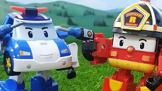 POLI in Real Life Compilation | Replay Episode 1 | Toy Play | Cartoon for Kids | Little Big Play