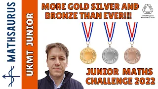 Junior Maths Challenge 2022 (UKMT) - how you'll get Gold more easily this year (+ Silver + Bronze)