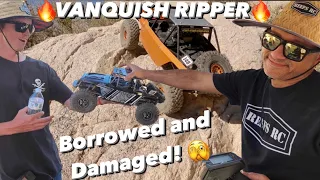 I Damaged a 10,000$+ RC Crawler!!! Vanquish Ripper Trailing & Crawling