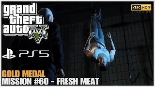 GTA 5 PS5 Remastered - Mission #60 - Fresh Meat [Gold Medal] 4K HDR