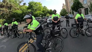 NYC mayor Eric Adams does not want people to protest outside the building of Chuck Schumer?