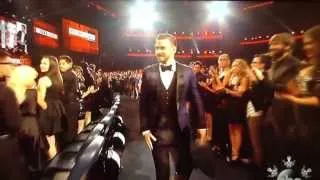 American Music Award 2013   Justin Timberlake wins SoulRB Album Award