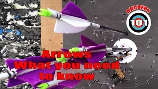 Traditional Archery: Arrows, what you NEED to know