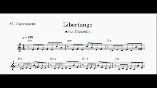 Libertango (Astor Piazzolla) - Sheet Music