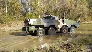 Belarus has launched field test of the new Volat V-2 (MZKT-690003)Armoured Personnel Carrier