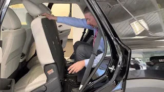 2022 Nissan Pathfinder 3rd row seat demonstration