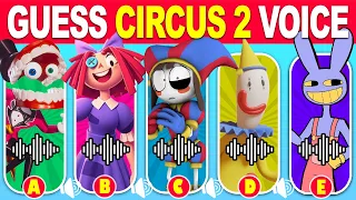 Guess The VOICE! | The Amazing Digital Circus EPISODE 2 | POMNI WAKE UP | Pomni, Caine, Jax