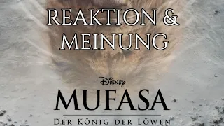 REAKTION & MEINUNG ZU MUFASA Der König Der  Löwen 🦁 FOLGE 6 #kinocheck