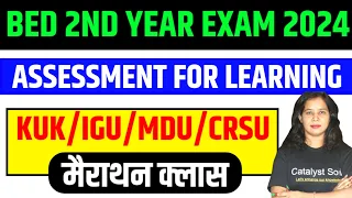 B.ed 2nd Year Class 2024 | Assesment For Learning | Catalyst soni