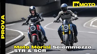 Prova Moto Morini Seiemmezzo SCR e STR: aria fresca tra le entry level