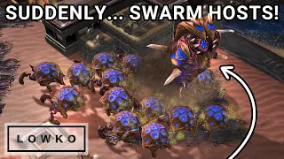 StarCraft 2: Dark is STYLING with Swarm Hosts! (Grand Finals)