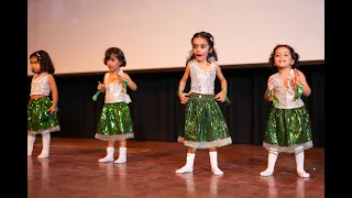 Golden Moments: Cute Welcome Dance by Little Stars | Royal Wonders Academy Annual Function