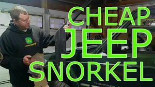 Jeep Cherokee Snorkel Install