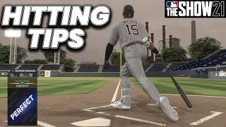 HITTING TIPS FOR NEW PLAYERS | MLB The Show 21 Hitting Tips and Tricks