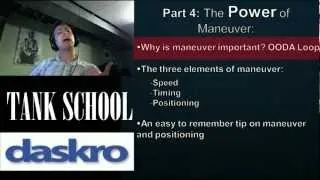 Tank School - Episode 4 - The POWER of Maneuver