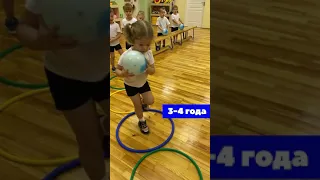 Физкультура в детском саду. 3-4 года.