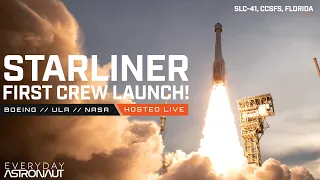 [SCRUBBED] Watch The First Boeing Starliner Launch with NASA Astronauts! #CFT1