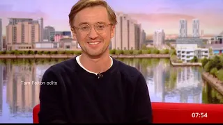 Tom Felton on BBC Breakfast (october 12, 2022)