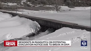 Panguitch residents urged to be alert, prepared for evacuation after latest assessment at dam