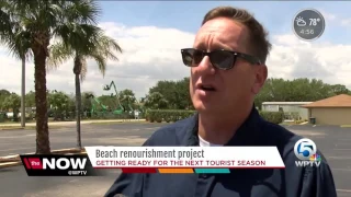 Beach renourishment project