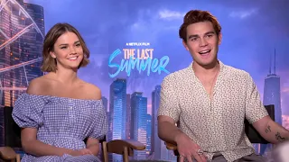 KJ Apa and Maia Mitchell Interview for “The Last Summer”