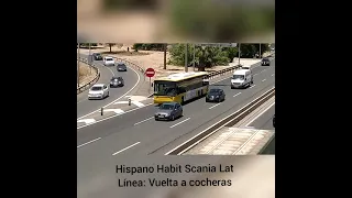 Bus & Train Canal #8 / Circulaciones de Autobuses por Murcia (Avenida Ronda Norte y Puente A-30)