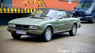 Peugeot 504 Cabrio 1973 Test drive