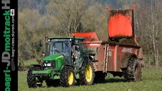 John Deere 5090r|Jeantil EVR 15-12|Epandage de Fumier|Loagri JDmoitrackHD