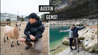 Visiting some of Austin’s best LOCAL spots! (Hamilton Pool, coffee with a GOAT 🐐, & brunch!)