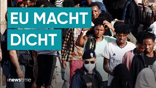 Mit Grenzschutz gegen Migration: Frontex eilt Lampedusa zu Hilfe