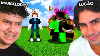 MARCELODRV INICIANDO no BLOX FRUITS com LUCÃO