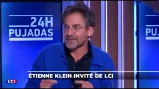 Etienne Klein LCI "pour savoir qu'on est incompétent il faut être compétent", "ultracrépidarianisme"