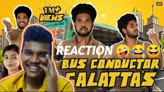 Bus Conductor Galattas | REACTION!! | Goutham| Funnyvideo | trendingtheeviravadhi #busconductor #bus