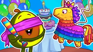 🥳 Happy Birthday to You 🎂 Party Song For Children 🎁 || Kids Songs & Nursery Rhymes by VocaVoca 🥑💖