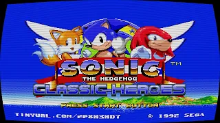 Sonic Classic Heroes Speedrun as Team Hyper Sonic