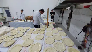 5 видов лепешки  узбекский сделает ручная работа 5 тандыре как делают Узбекские лепешки в тандыре