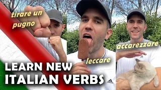 50+ Italian action verbs | Verbi italiani di azione