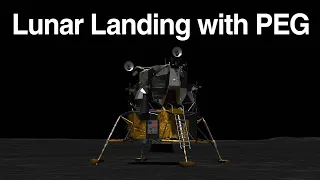 KSP - Lunar Landing with kOS and PEG