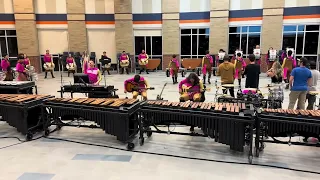 Monarch Independent 2024 WGI Katy 3/16/24 Finals Warm-Up Run