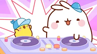 MC Molang 🎧  Molang and Piu Piu | Funny Cartoons For Kids | HooplaKidz Shows