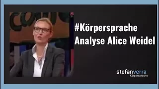 Weidel verlässt Sendung - Körpersprache analysiert