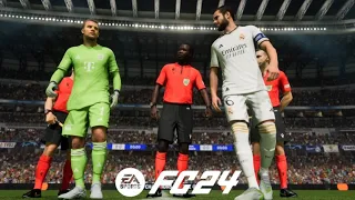 EA FC24 PS5 | Real Madrid VS Bayern Munich | UCL semi final | feat Vinicius, Neuer, Bellingham 🎮🔥