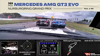 CRAZY RACE !!! | ONBOARD | MERCEDES AMG GT3 EVO | NURBURGRING